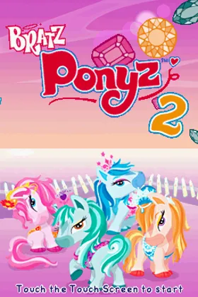 Bratz Ponyz 2 (USA) (En,Fr,Es) screen shot title